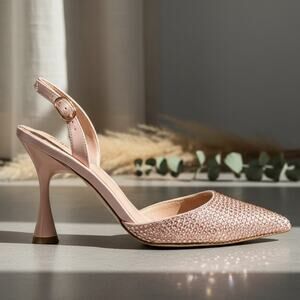 Jeffrey Campbell Zivote Heel NEW Blush Pink Size 10